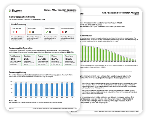 AML report